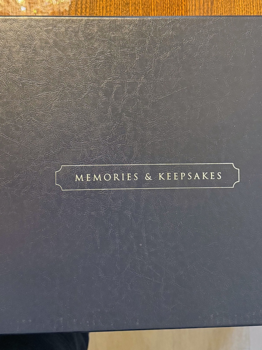 Memories & Keepsakes Box